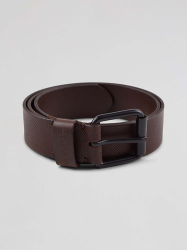 Brown Leather Belt - Warwick | Mish Mash