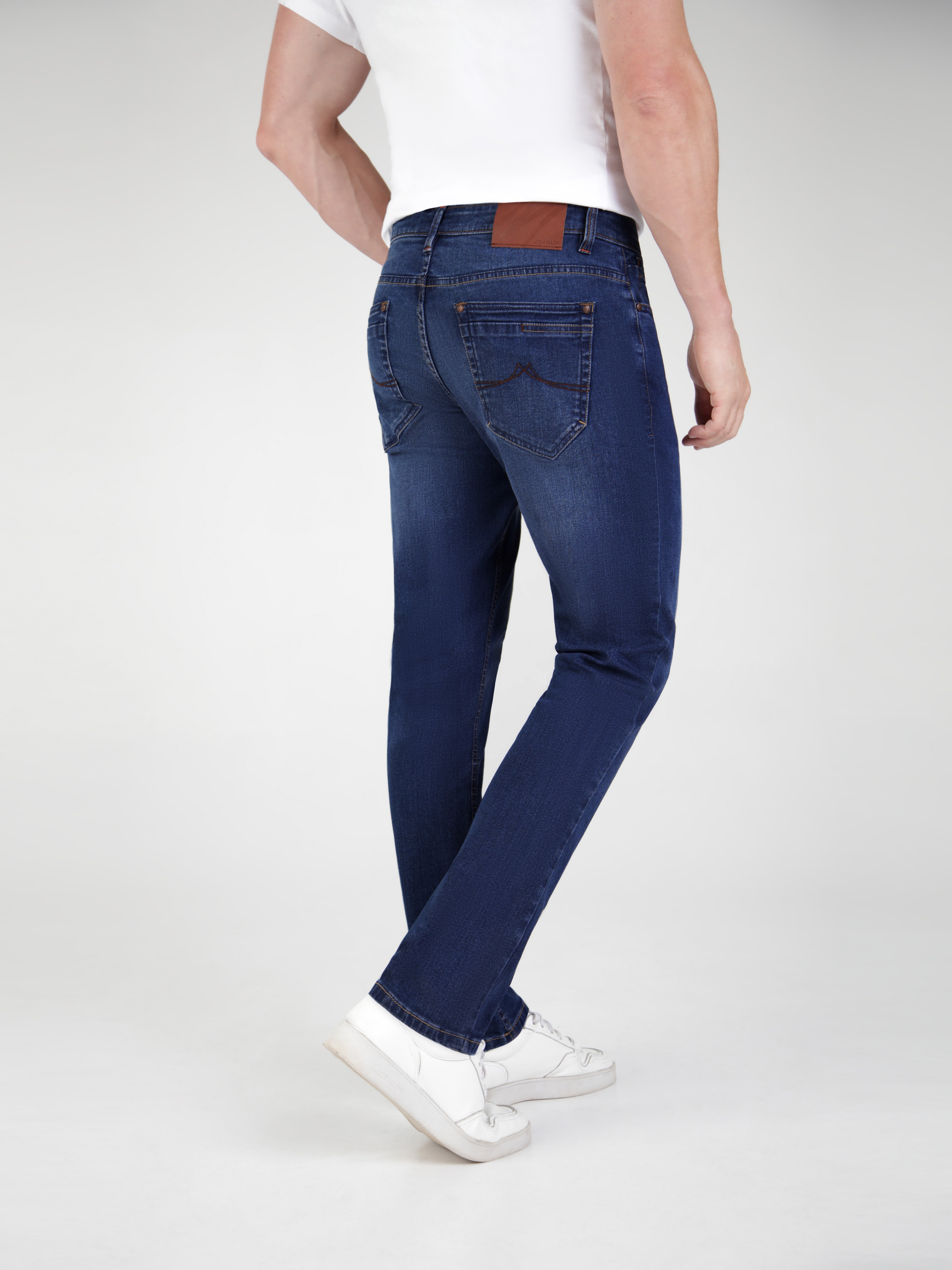 Mid Blue Stretch Jeans - Zest 1984 | Mish Mash