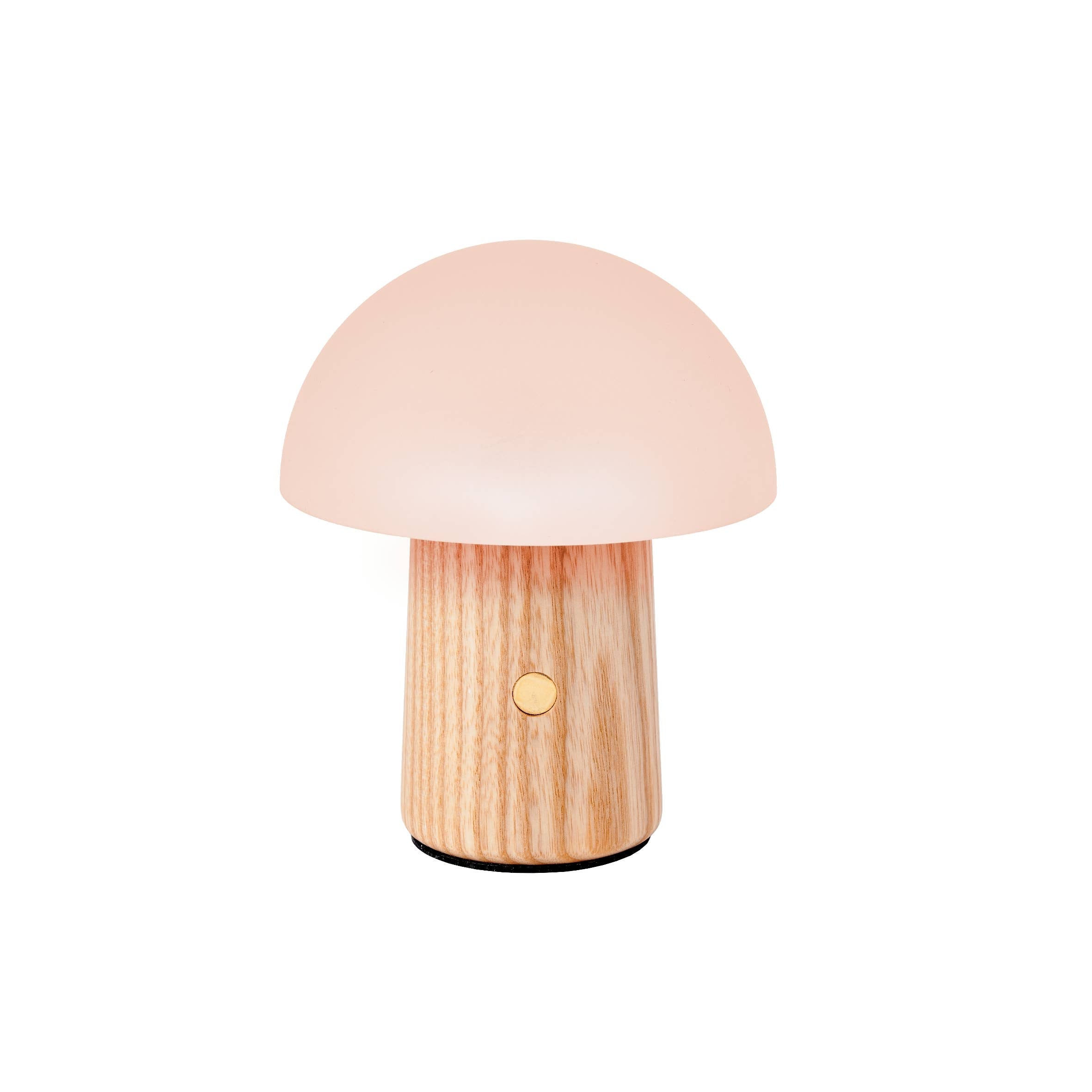 Mini Alice Mushroom Lamp: Walnut / Mini