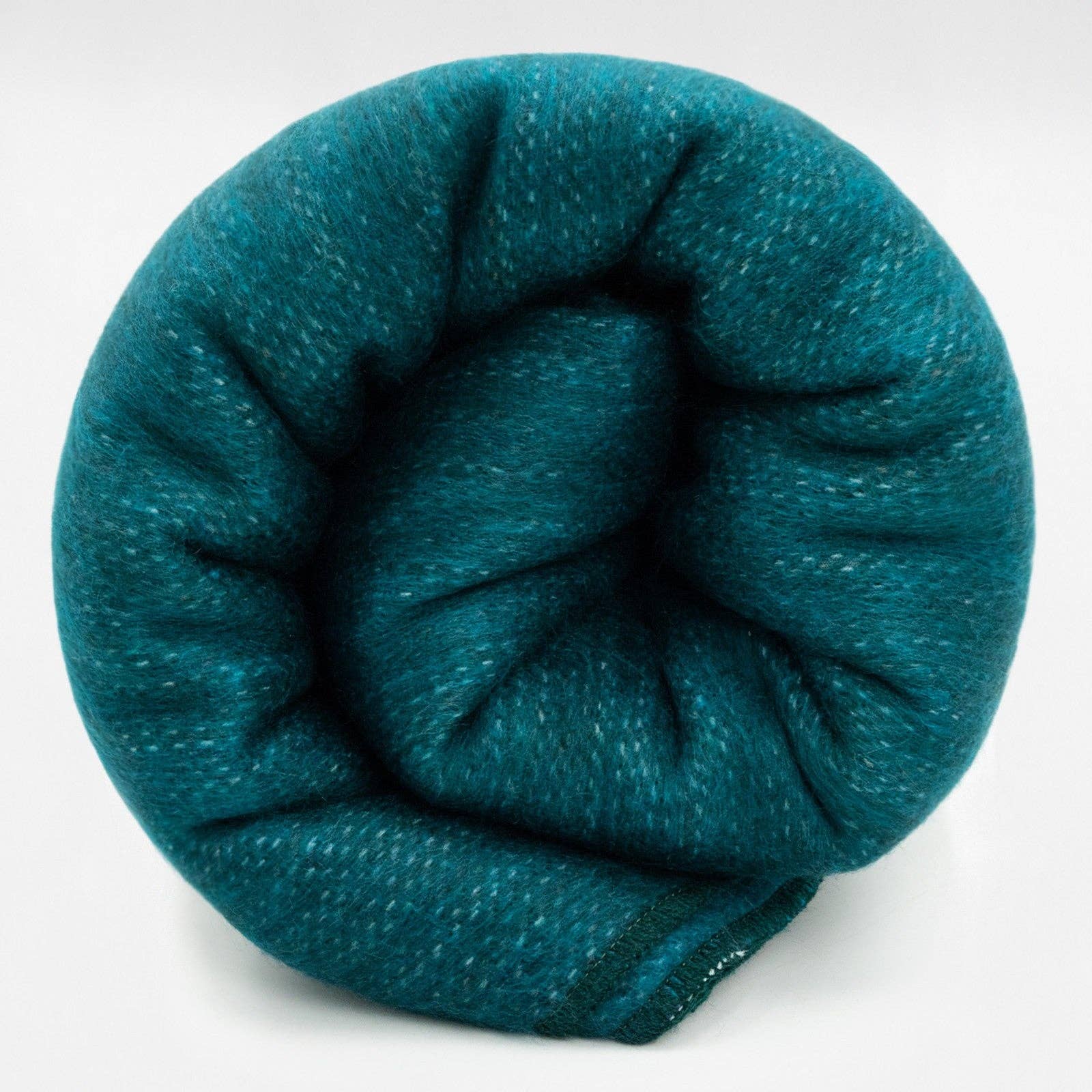 Panzaleo - Double Density Baby Alpaca Wool Throw Blanket / Sofa Cover - Queen 94 x 65 - Deep Teal
