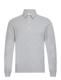 Grey Polo Sweatshirt - Sebastian | Casual Friday