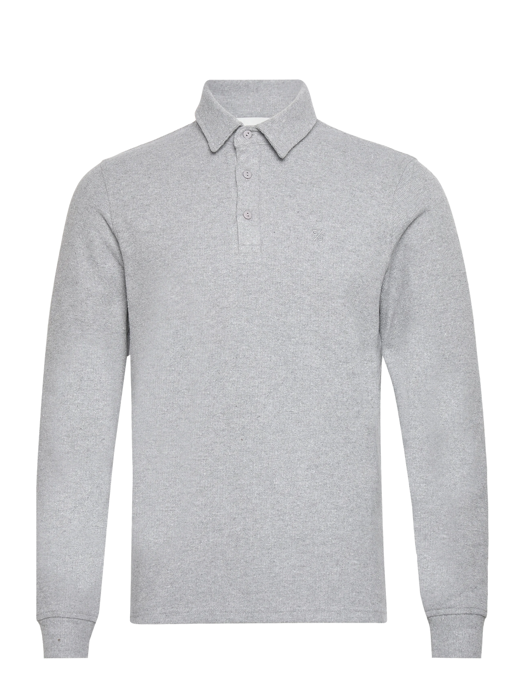 Grey Polo Sweatshirt - Sebastian | Casual Friday
