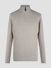 Load image into Gallery viewer, White Zipped Jumper - Chain Gardenia | Mish Mash