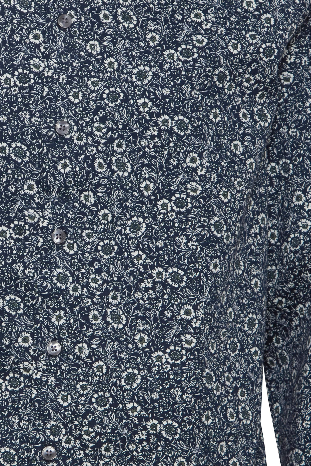 Dark Navy Flower Shirt - Anton | Casual Friday