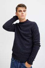 Load image into Gallery viewer, Dark Navy Wool Flecked Jumper - Karl | Casual Friday