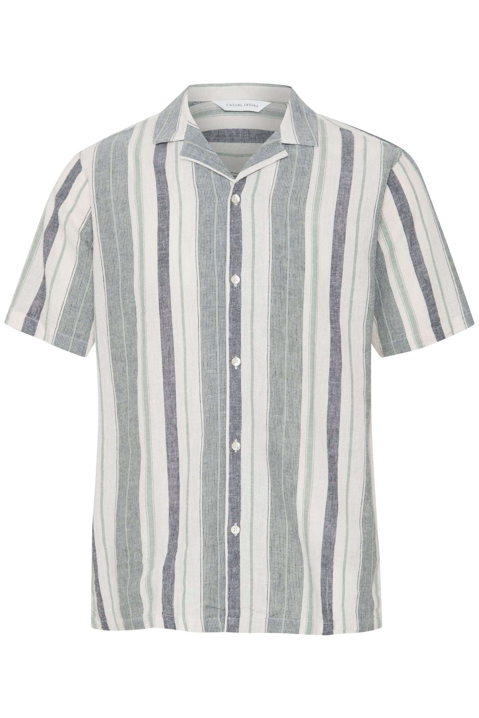 Feldspar Green Linen Shirt - Anton | Casual Friday