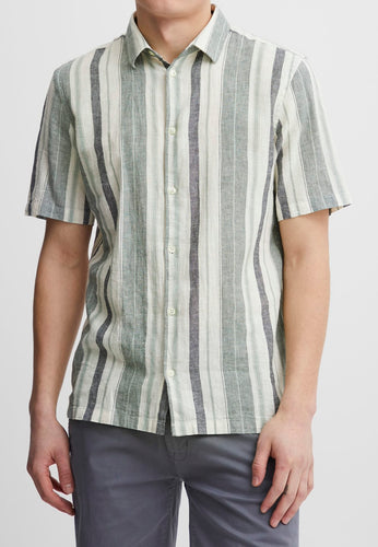 Feldspar Green Linen Shirt - Anton | Casual Friday
