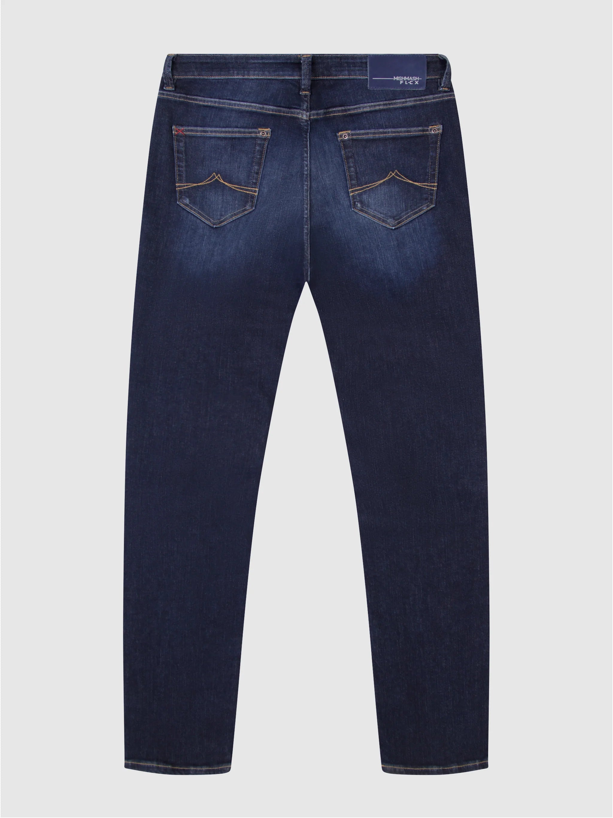 Indigo Dark Flex Jeans | Mish Mash
