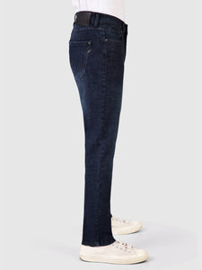 Navy Stretch Tapered Jeans - Freelander | Mish Mash