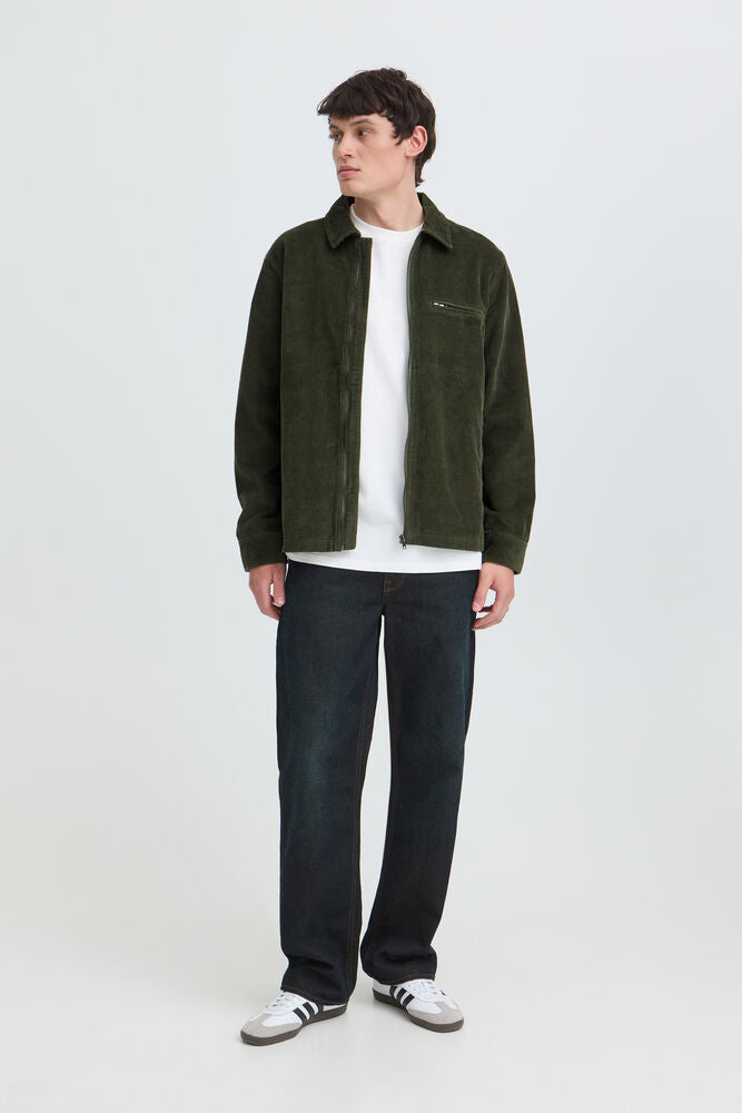 Forest Green Corduroy Jacket - Fife | Blend