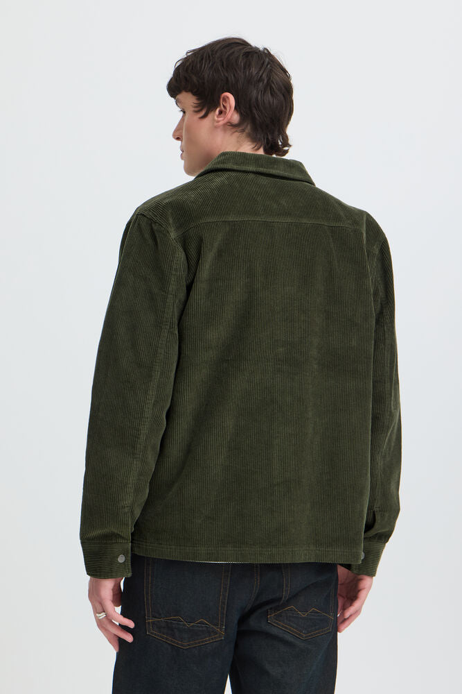 Forest Green Corduroy Jacket - Fife | Blend