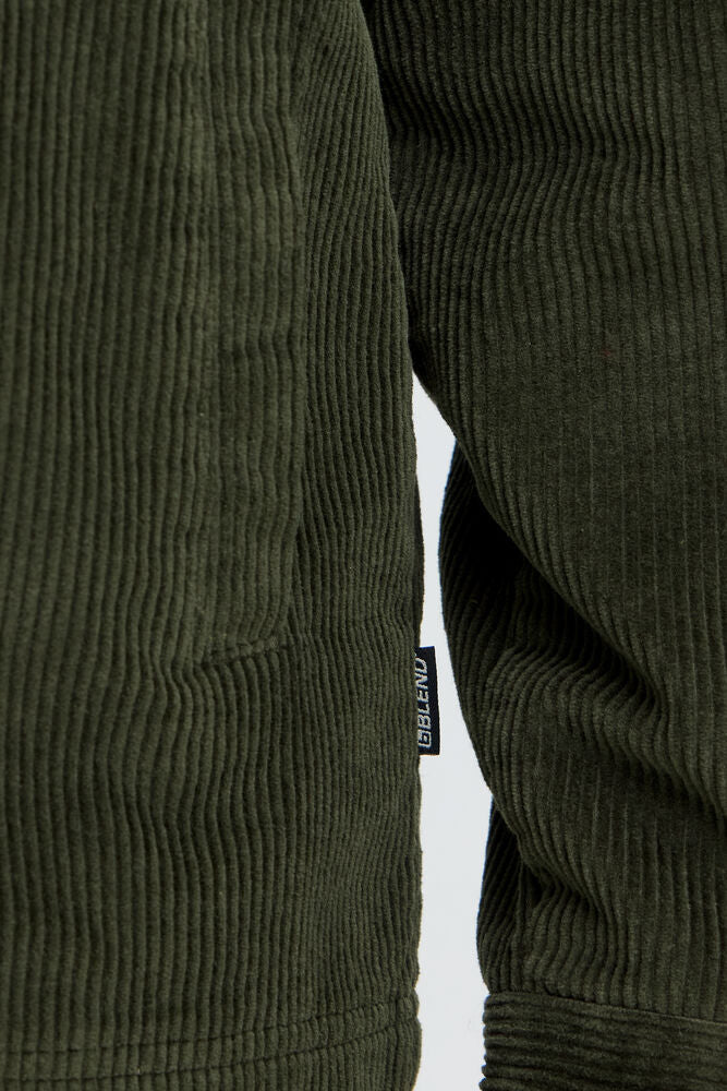Forest Green Corduroy Jacket - Fife | Blend