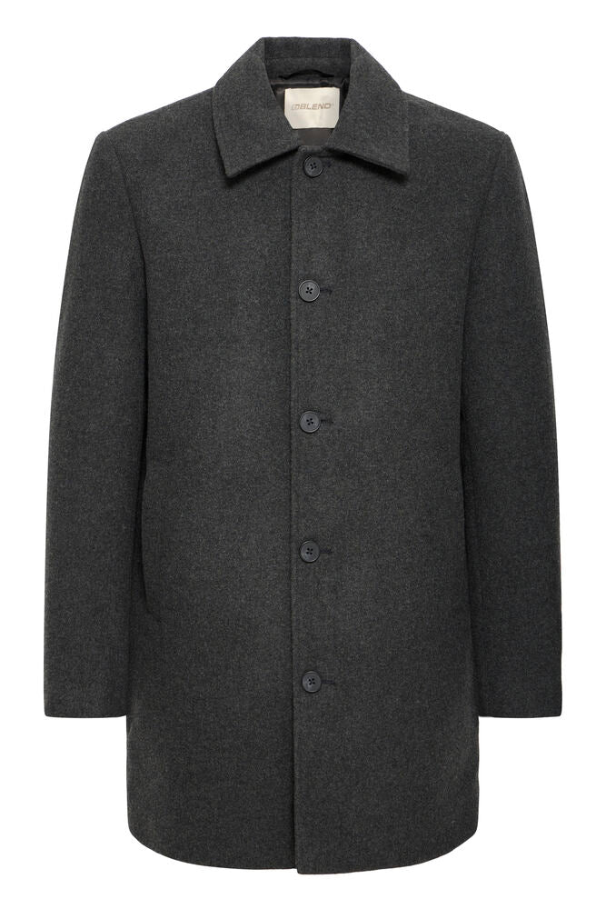 Grey Wool Coat - Fitch | Blend