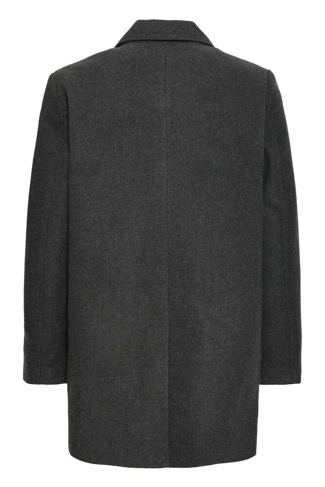 Grey Wool Coat - Fitch | Blend