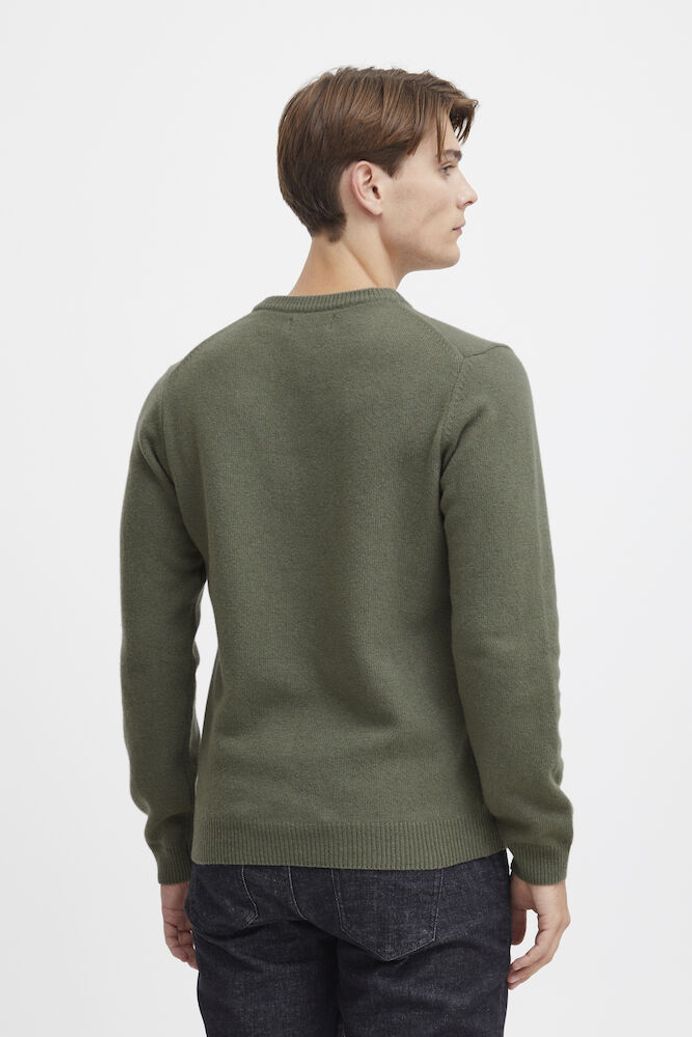 Moss Italian Wool Jumper - Karl | Casual Friday