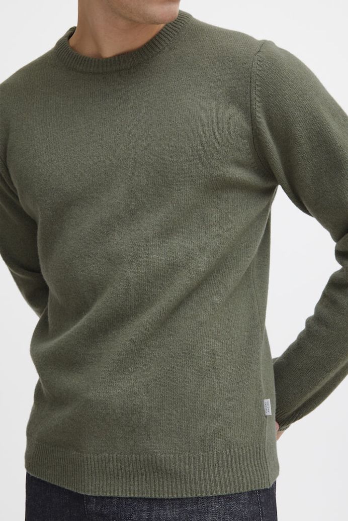 Moss Italian Wool Jumper - Karl | Casual Friday