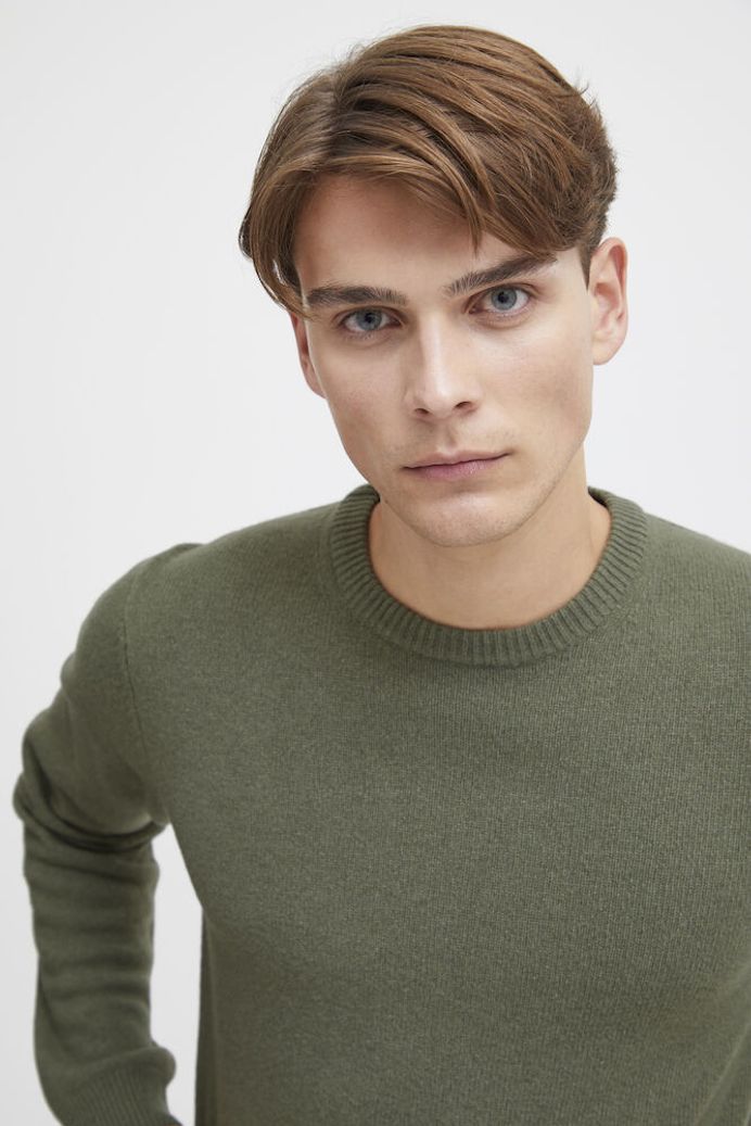 Moss Italian Wool Jumper - Karl | Casual Friday