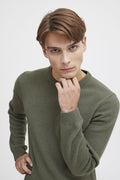 Moss Italian Wool Jumper - Karl | Casual Friday