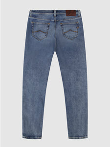 Light Blue Stretch Jeans - Mist | Mish Mash