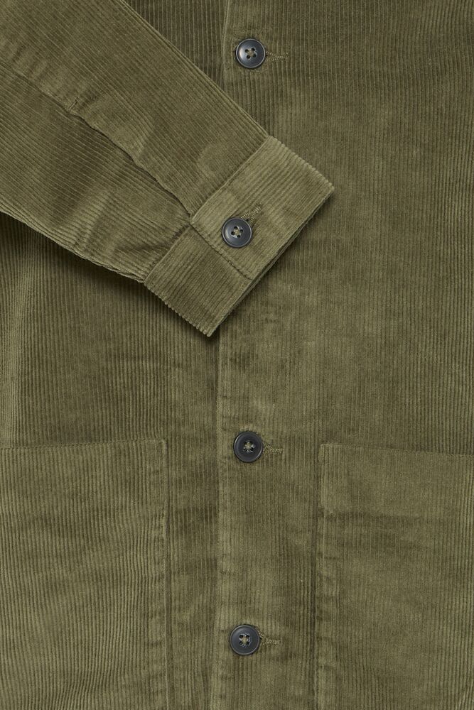 Moss Green Cordroy Jacket - Holmdrup | Casual Friday