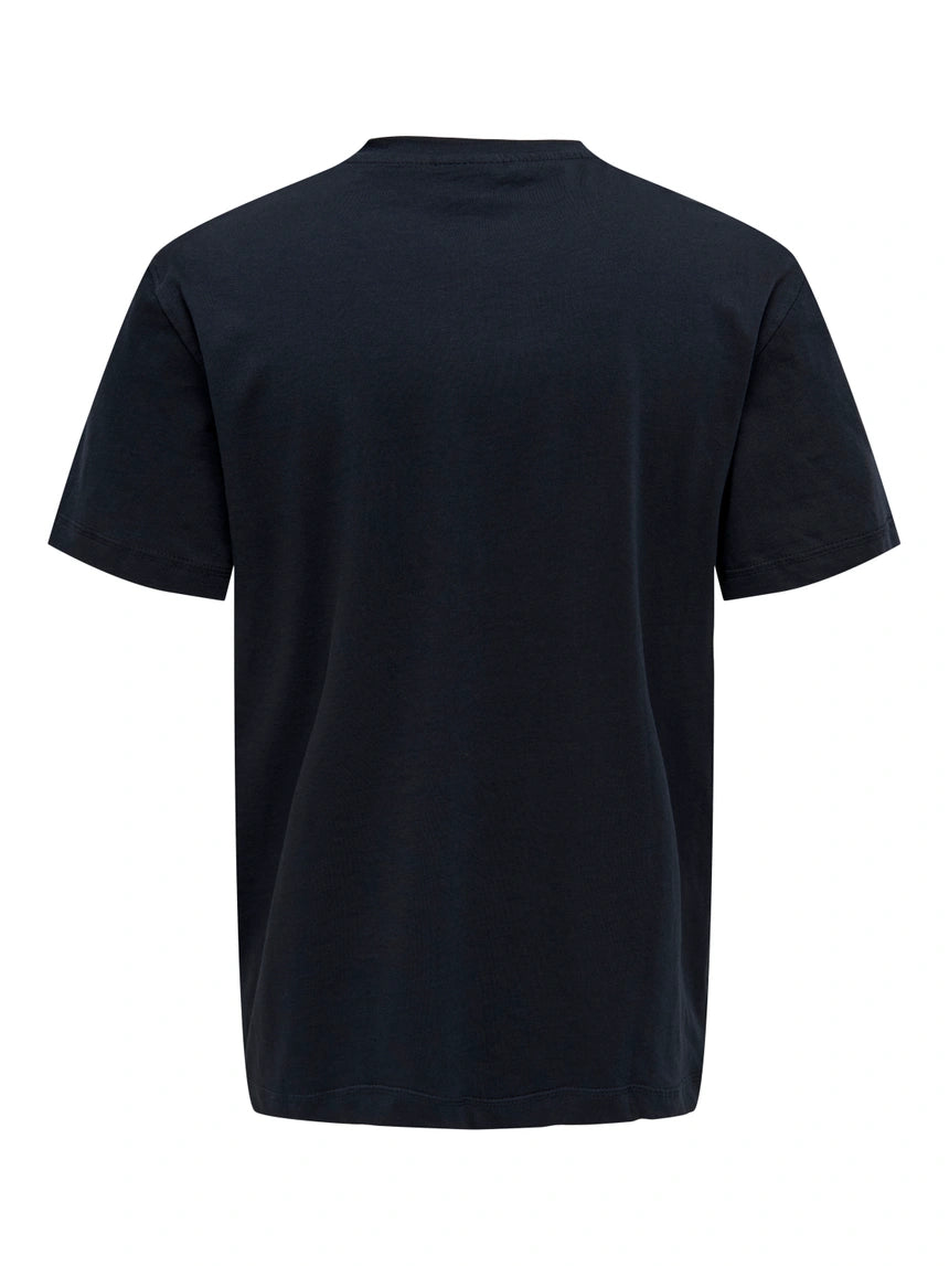 Navy T-shirt | Only & Sons