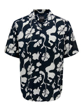 Load image into Gallery viewer, Navy Floral Viscose Shirt - Dash | Only &amp; Sons