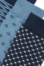 Load image into Gallery viewer, Blue Socks 3-Pack | Blend