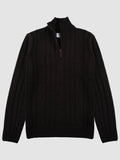Black Cable Knit Jumper - Cable | Mish Mash