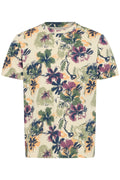 Sand Floral T-Shirt - Jemo | Blend