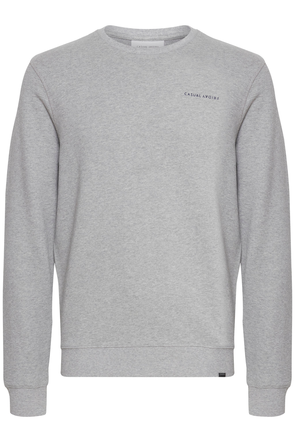 Grey Cotton Sweatshirt - Severin | Casual Friday