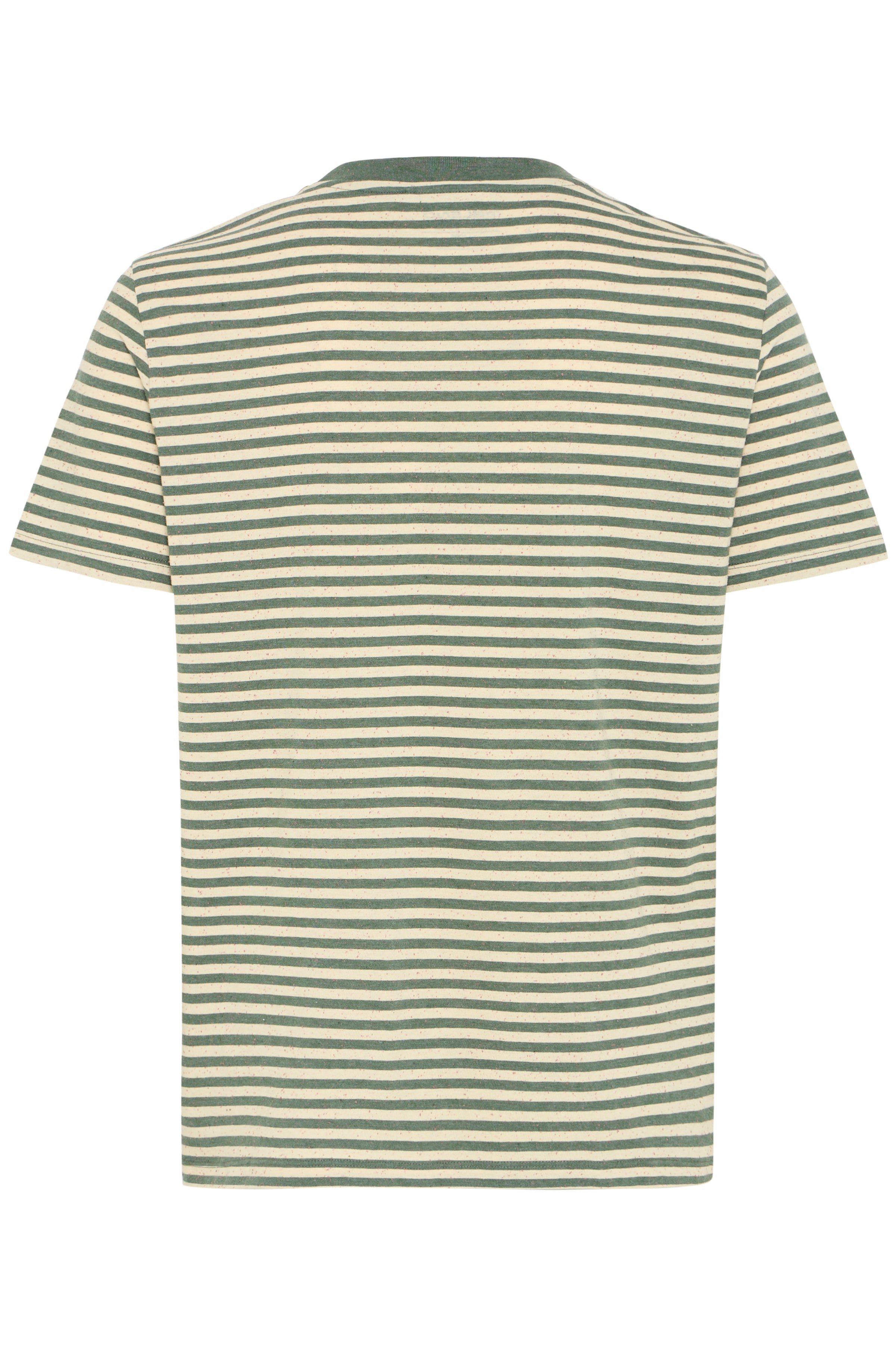 Green Flecked Striped T-Shirt - Jelte | Blend