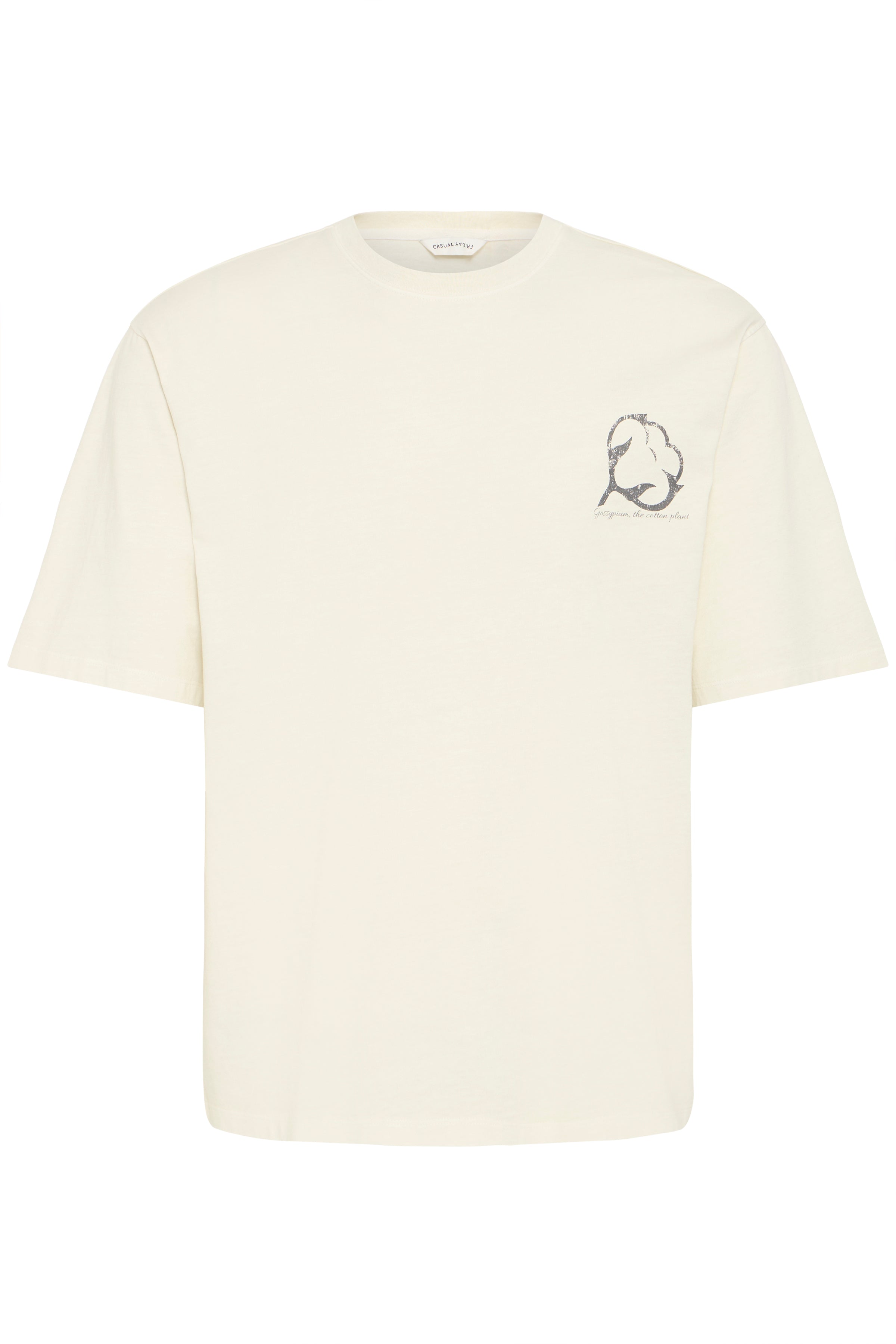 Turtledove Off-White Printed T-Shirt - Hargin | Casual Friday