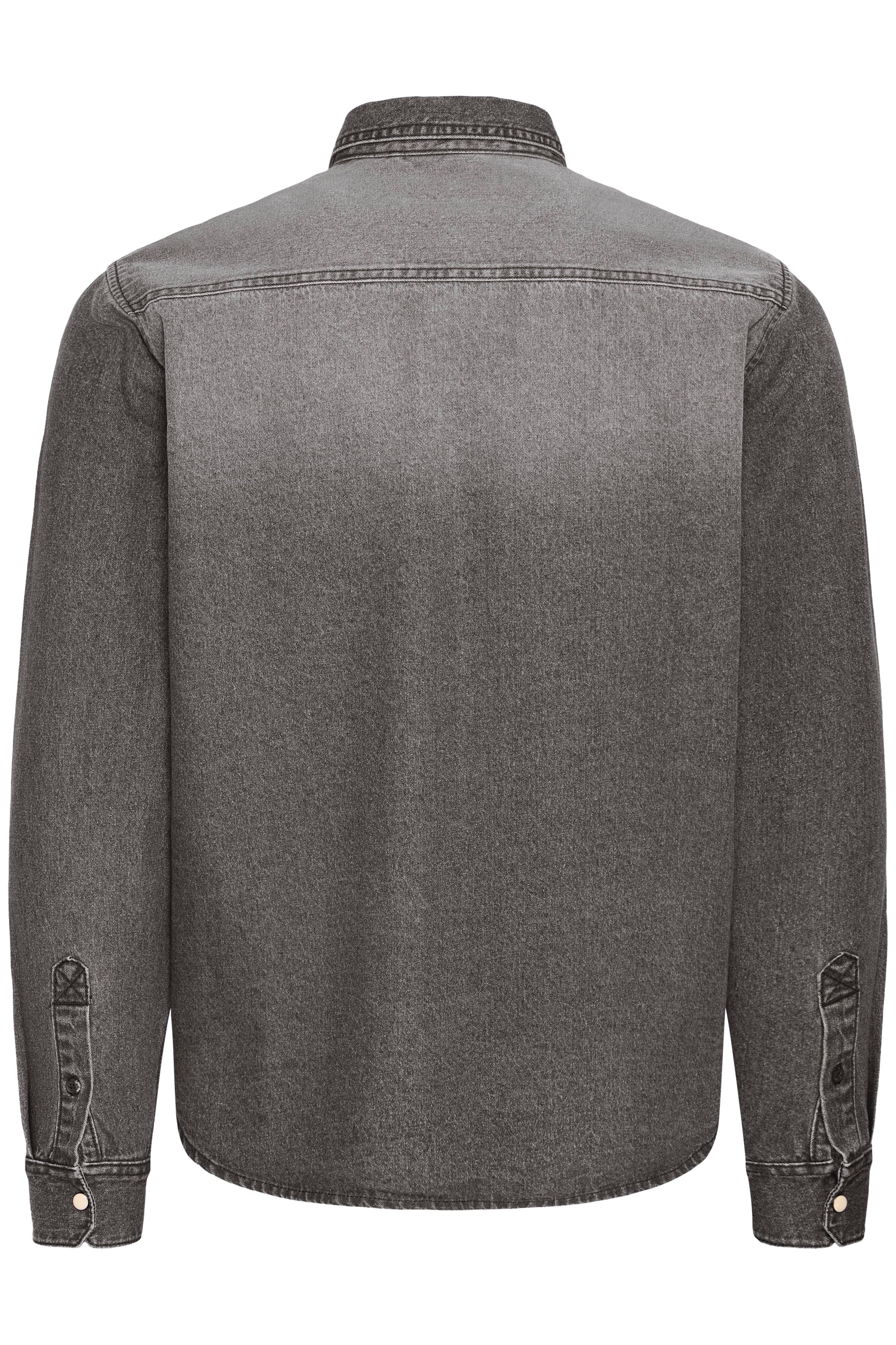 Grey Denim Shirt - Dargo | Blend