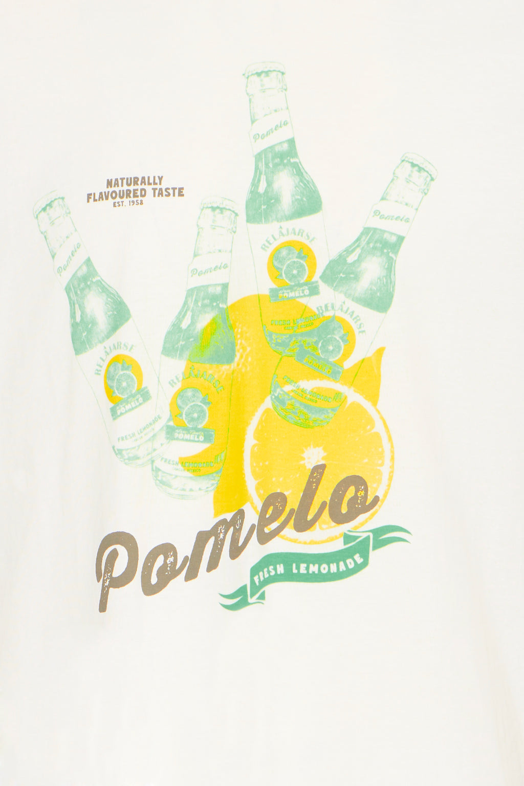 Lemon & Lime White T-Shirt - Jonas | Blend