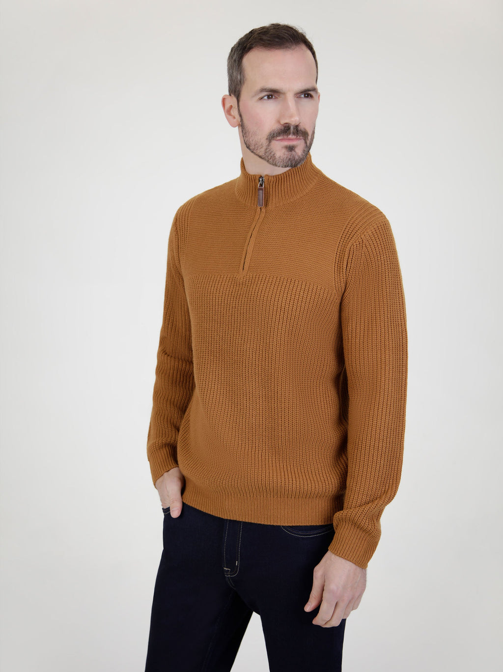 Rust Knit Jumper - Cypress | Mish Mash