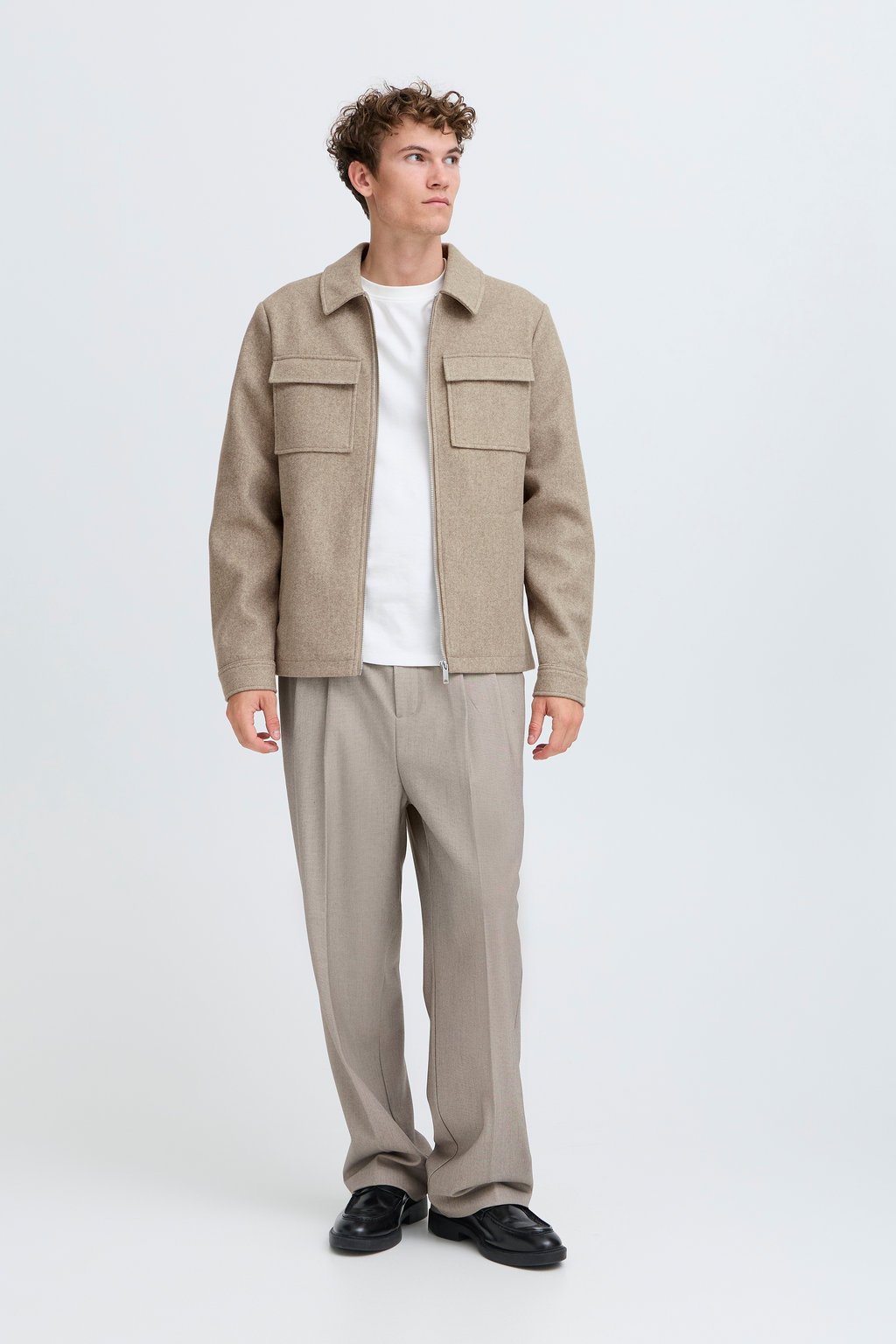 Lark Melange Jacket - Moberg | Casual Friday