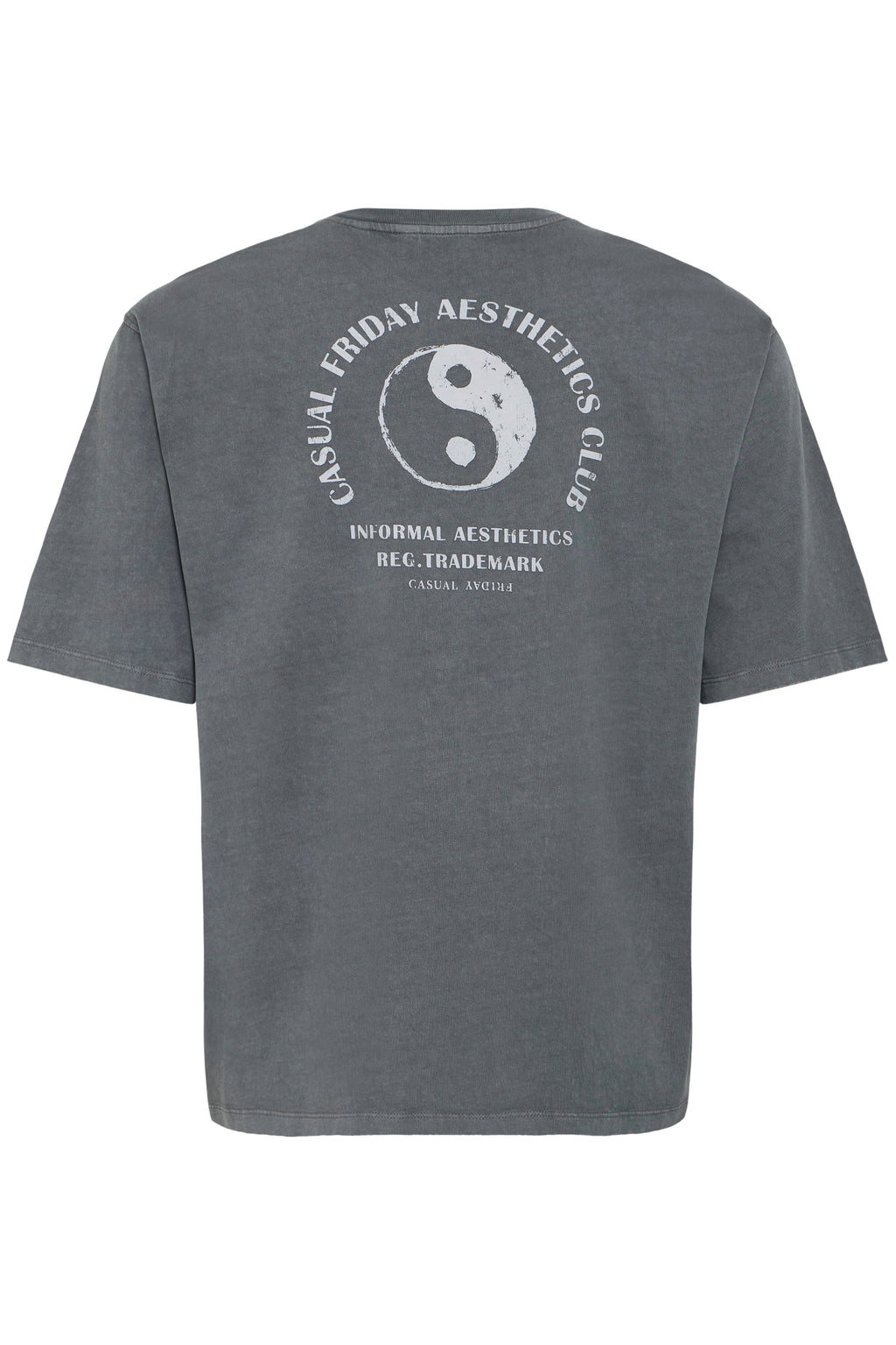 Grey Informal Aesthetics T-Shirt - Fryde