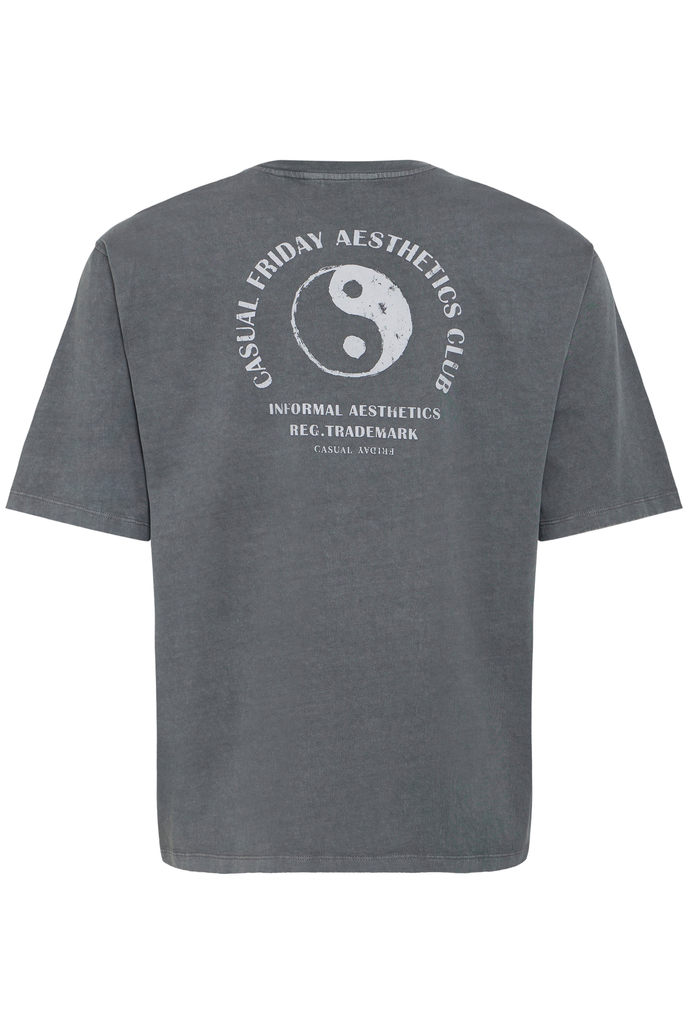 Grey Informal Aesthetics T-Shirt - Fryde