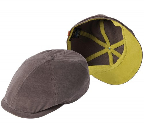 Charcoal/Apple Canvas Cap - Hudson | Failsworth