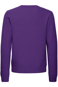 Montana Grape Italian Wool Jumper - Karl | Casual Friday
