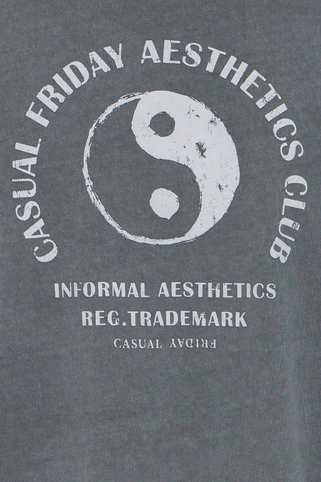 Grey Informal Aesthetics T-Shirt - Fryde