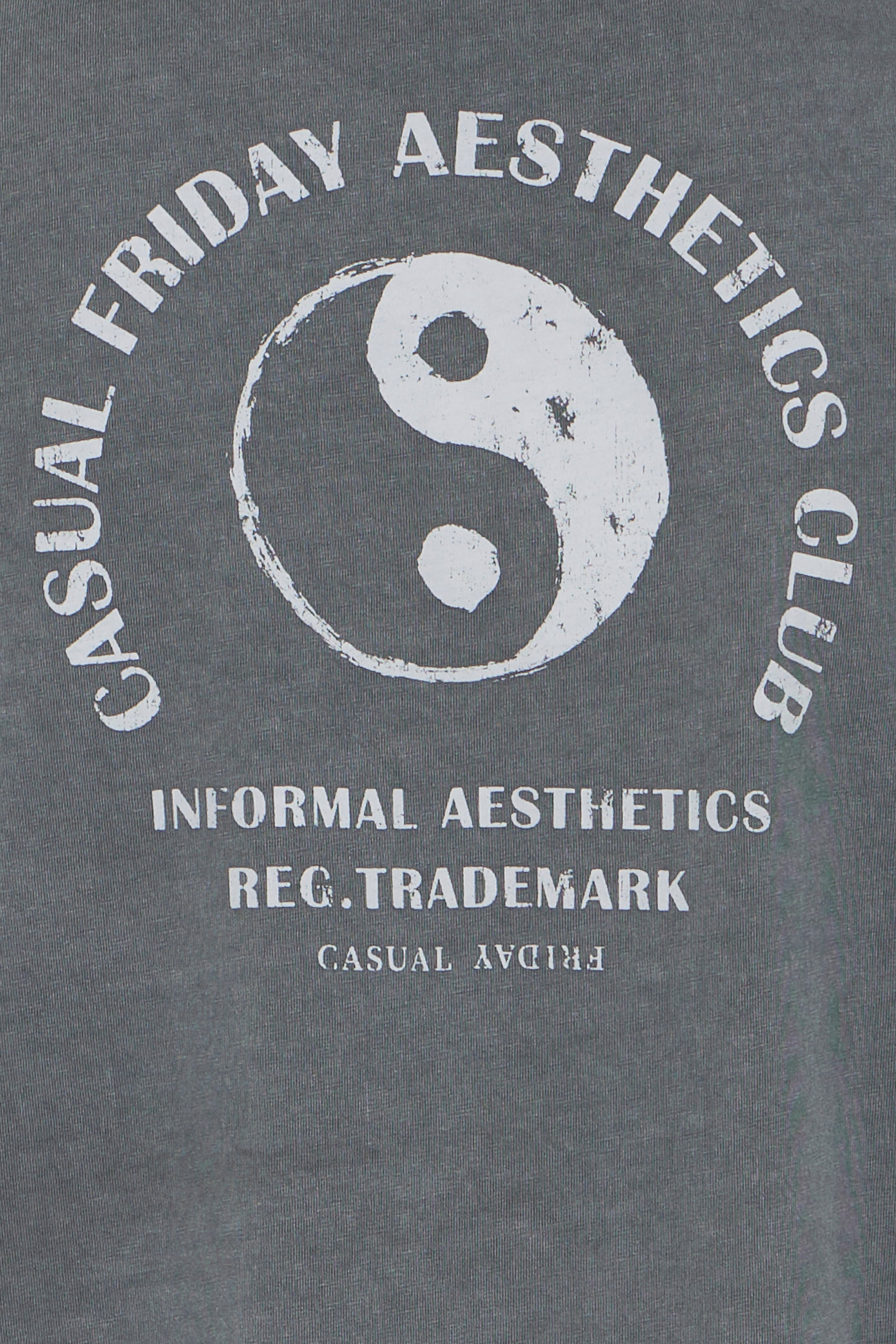 Grey Informal Aesthetics T-Shirt - Fryde