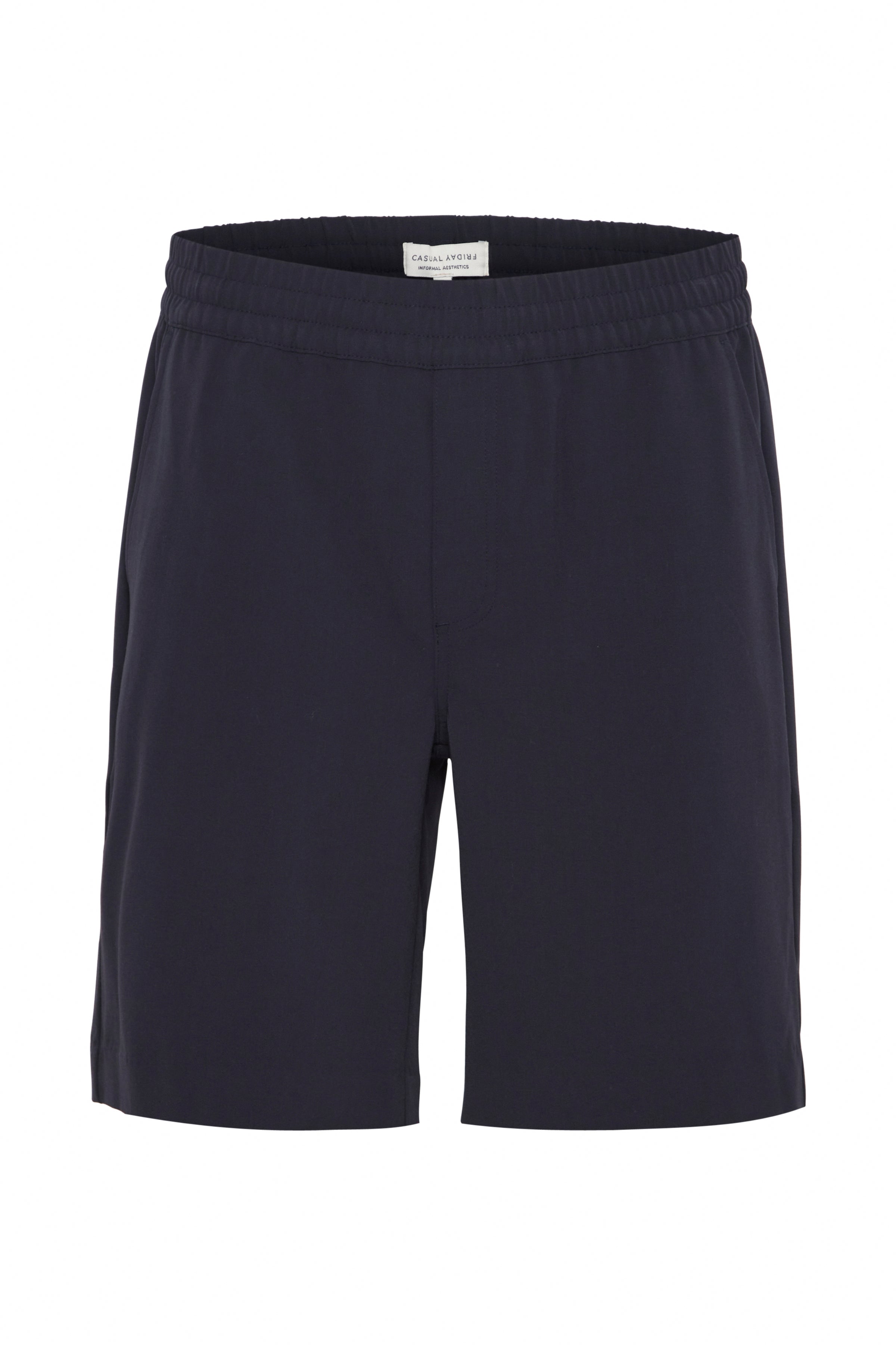 Navy Stretch Shorts - Samos | Casual Friday