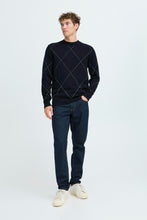 Load image into Gallery viewer, Dark Navy Lambswool Knit - Funck | Casual Friday