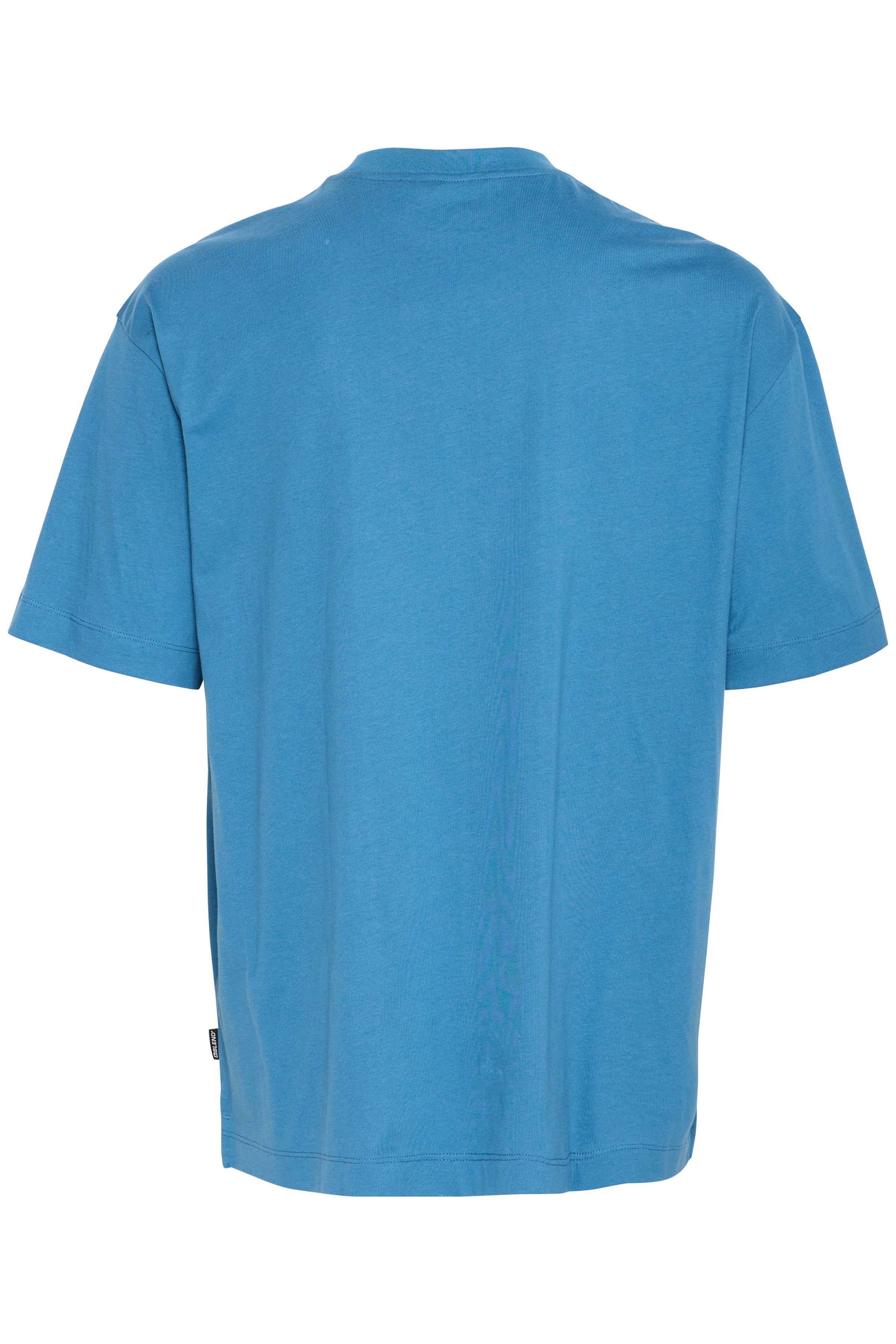 Blue Relaxed Fit Cotton T-Shirt - Jim | Blend