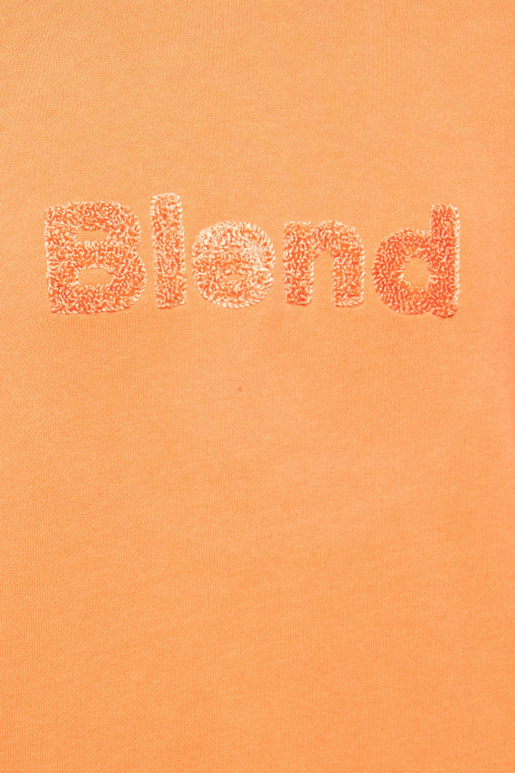 Orange Cotton Hoodie | Blend