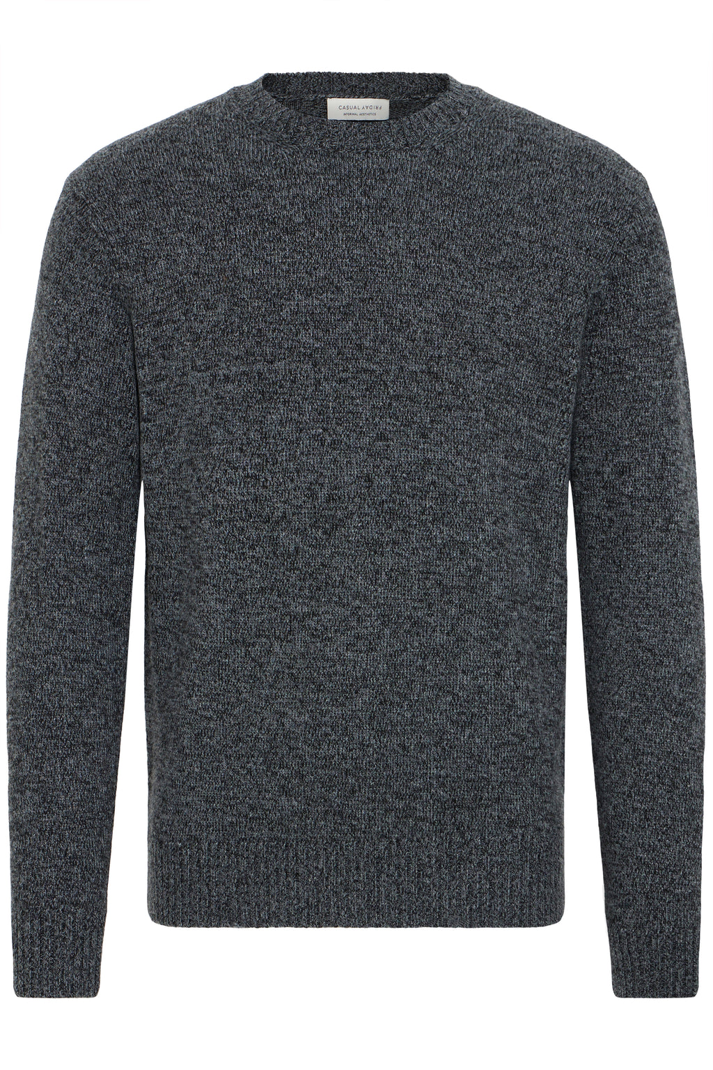 Grey Melange Knit - Fante | Casual Friday