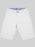 White Cotton Shorts - Weymouth | Mish Mash
