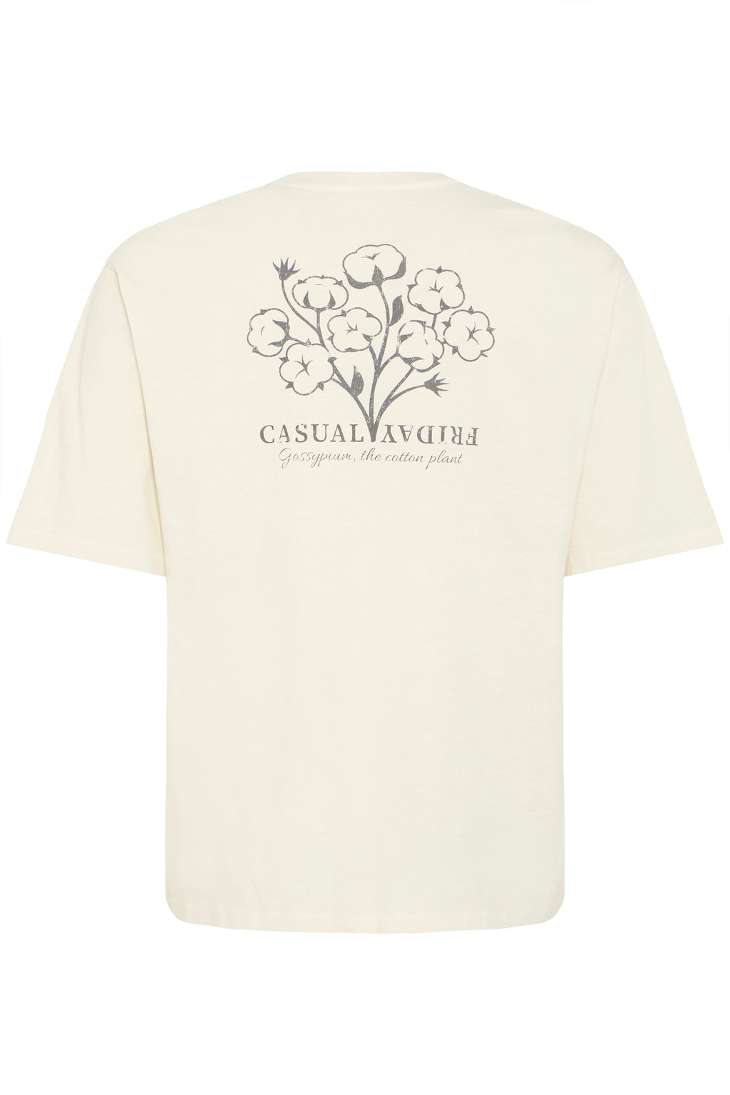 Turtledove Off-White Printed T-Shirt - Hargin | Casual Friday