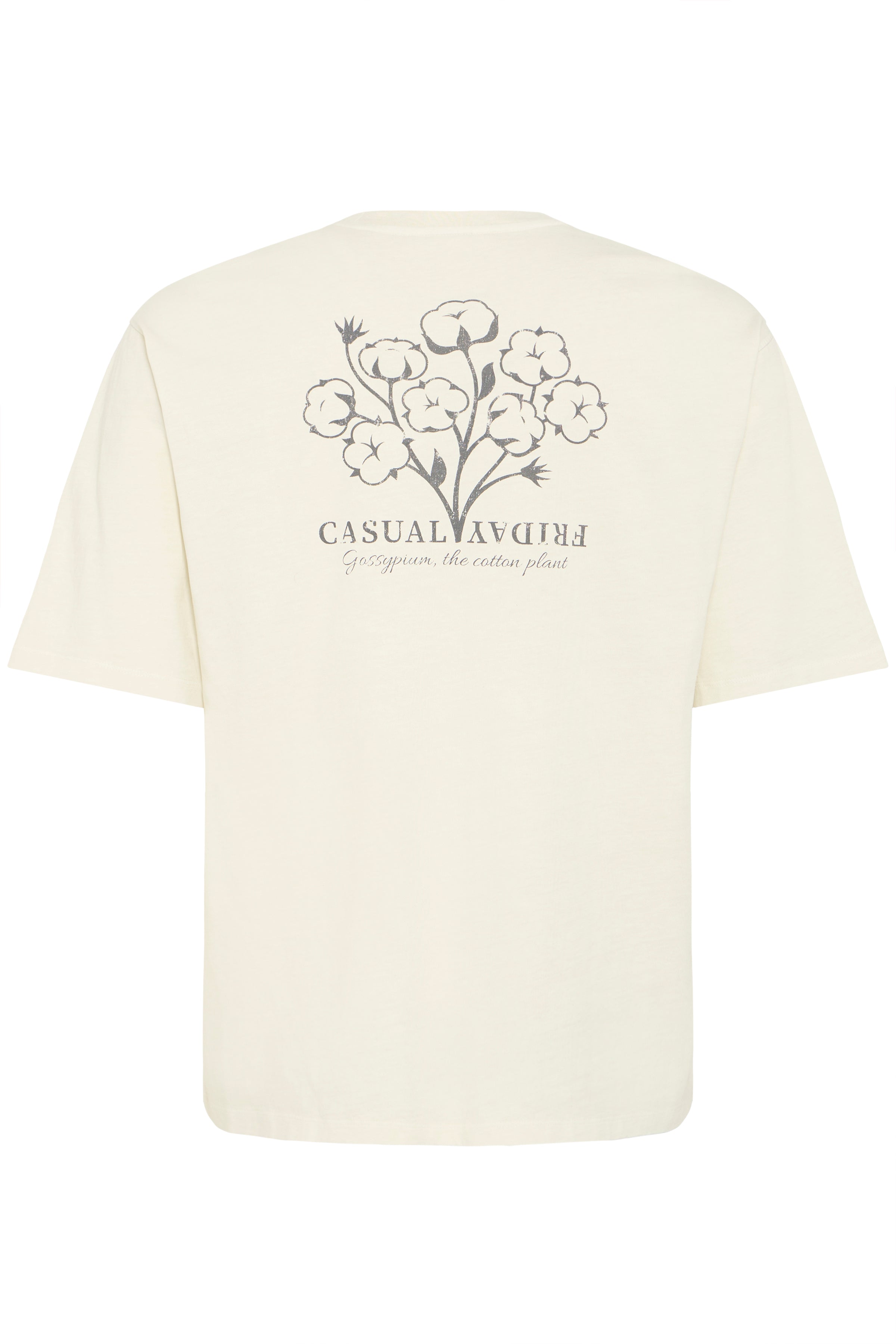 Turtledove Off-White Printed T-Shirt - Hargin | Casual Friday